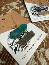 Load image into Gallery viewer, Galactic Geode Necklace
